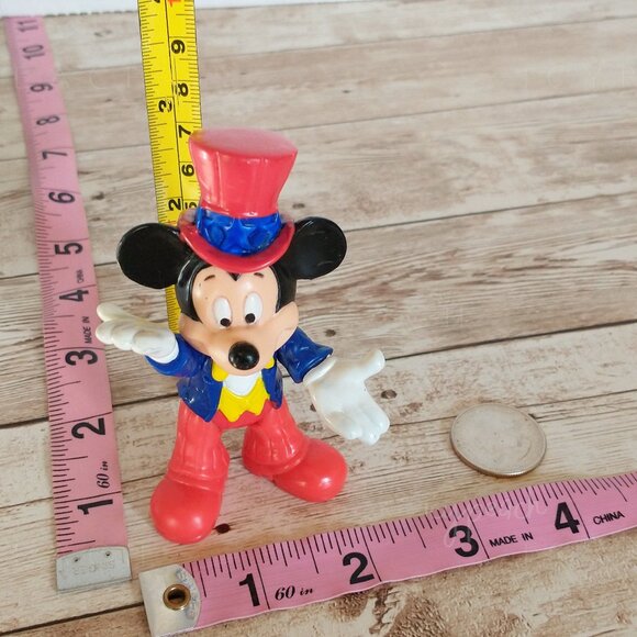 Disney Mickey Mouse Uncle Sam Figure McDonald’s Toy 4th of July Vtg 90s EPCOT - Picture 10 of 11